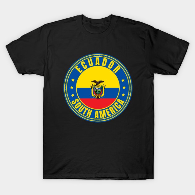 Ecuador T-Shirt by footballomatic